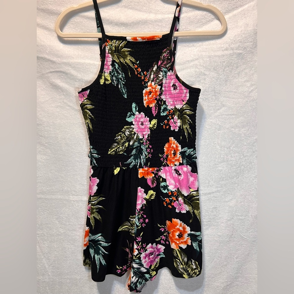 Derek Heart Multicolor Floral Romper